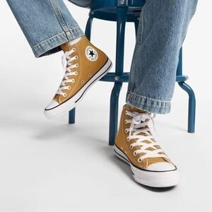 Converse Unisex Chuck Taylor All Star Hi Shoes Burnt Honey